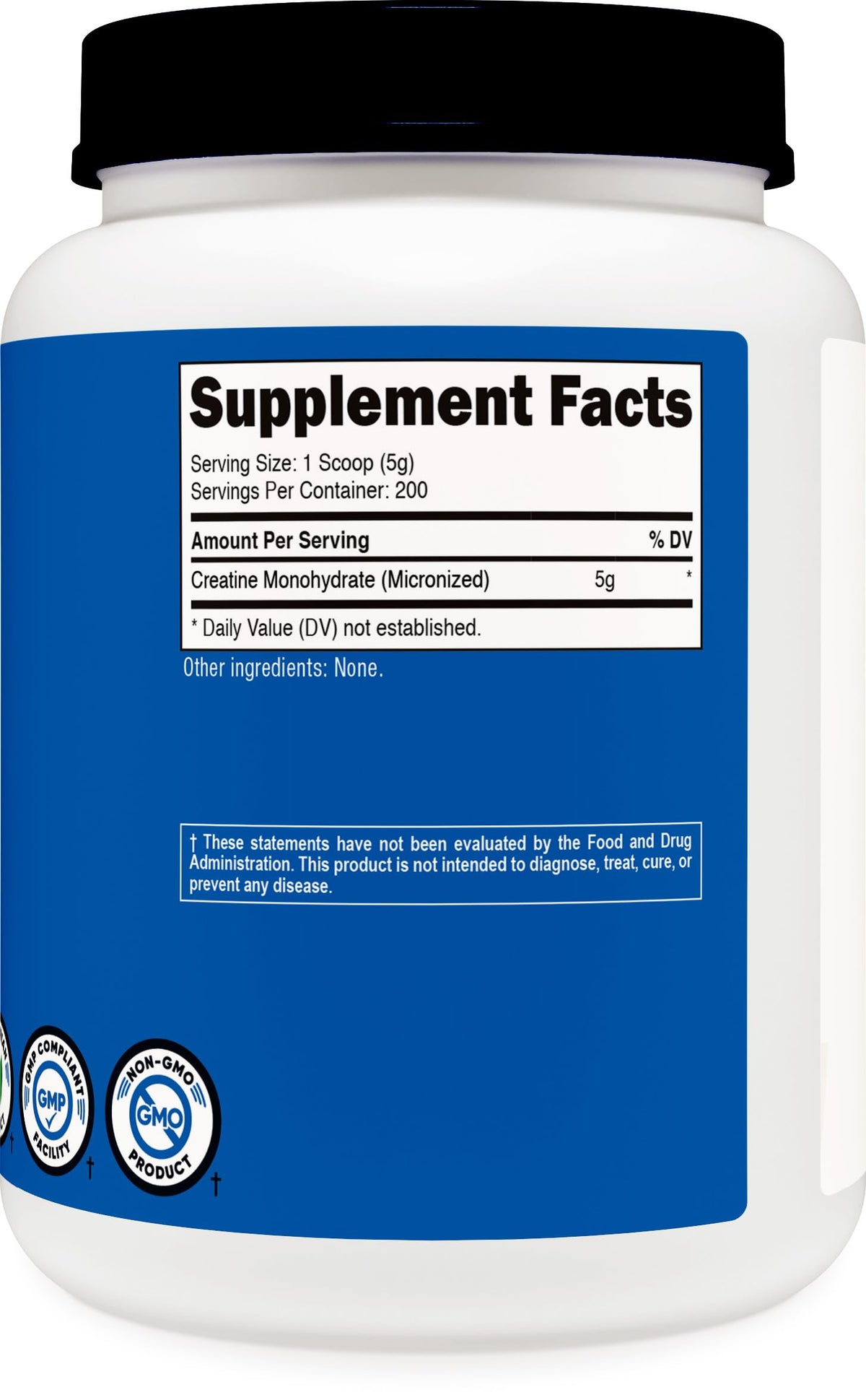 Nutricost Créatine Monohydrate 1 KG en situation d'utilisation