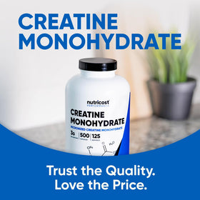 Nutricost créatine monohydrate 3000mg en contexte de fitness
