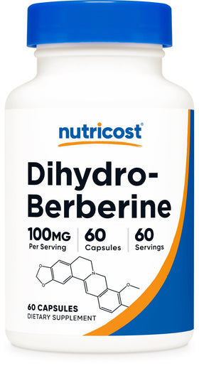 Nutricost Dihydroberberine 100mg Capsules vue de face