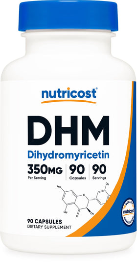 Nutricost Dihydromyricetin 350mg 90 capsules vue de face