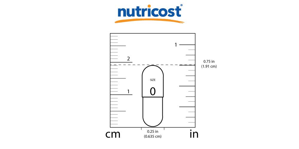 Nutricost Éléuthero 500mg capsules sur une table