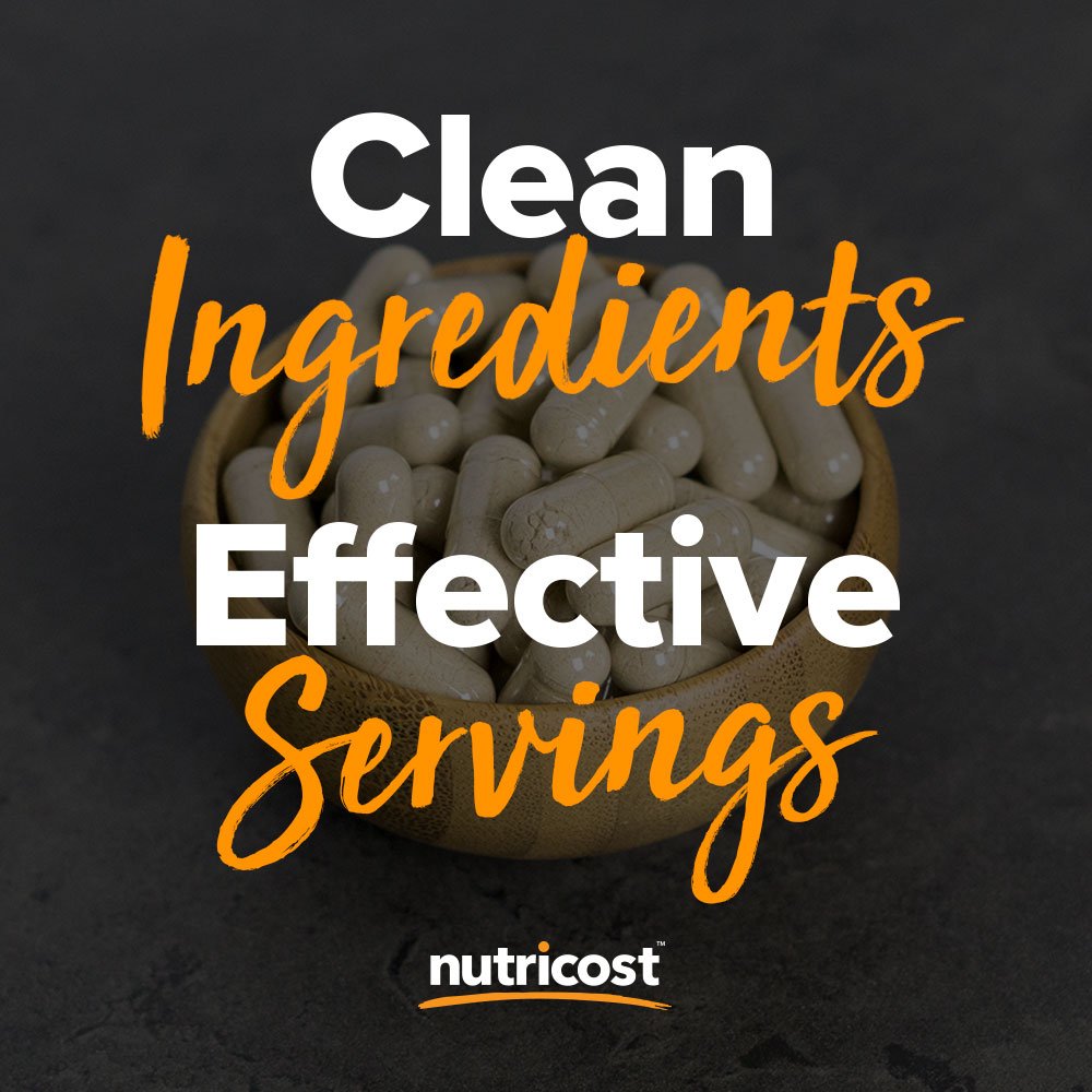 Nutricost Extrait de Gingembre avec une mesure de capsule