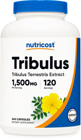 Nutricost Extrait de Tribulus Terrestris 1500mg bouteille vue avant