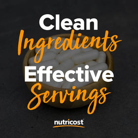 Nutricost Glucosamine sulfate 1500mg avec une cuillère doseuse