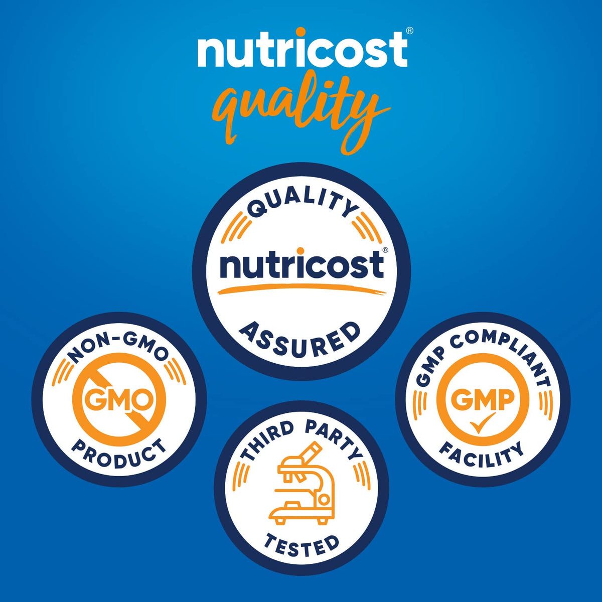 Nutricost Huile d'Ail et Persil, étiquette avec spécifications