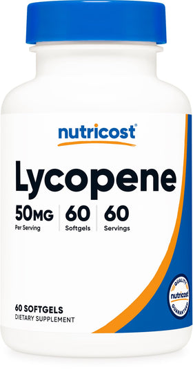 Nutricost Lycopène 50mg gélules souples flacon avant