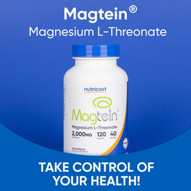 Nutricost Magnésium L-Thréonate 2000mg étiquette