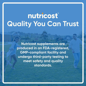 Nutricost Magnésium L-Thréonate 2000mg informations nutritionnelles