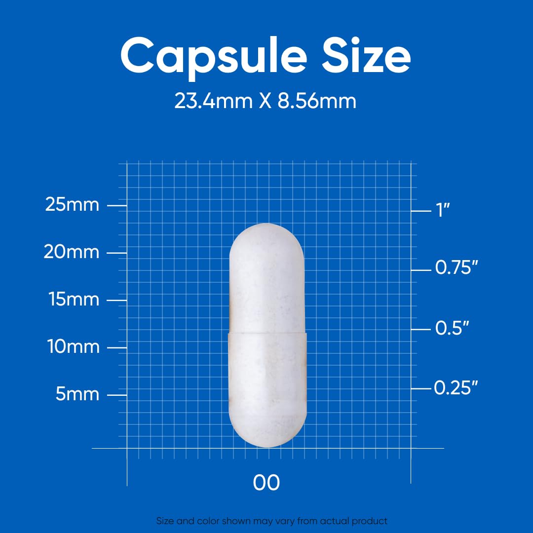 Nutricost N-Acetyl L-Cysteine 600mg près d'un verre d'eau