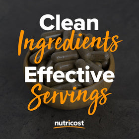 Nutricost Noni Capsules affichées avec des compléments alimentaires