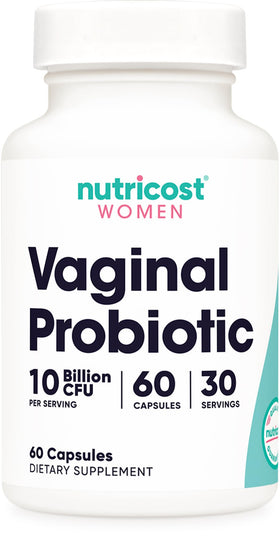 Nutricost Probiotique Vaginal Femme 60 capsules vue avant