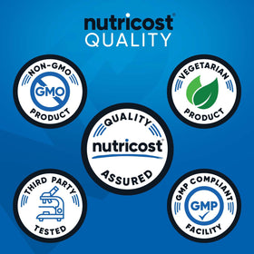 Nutricost Turkesterone 600mg étiquette détaillant les ingrédients