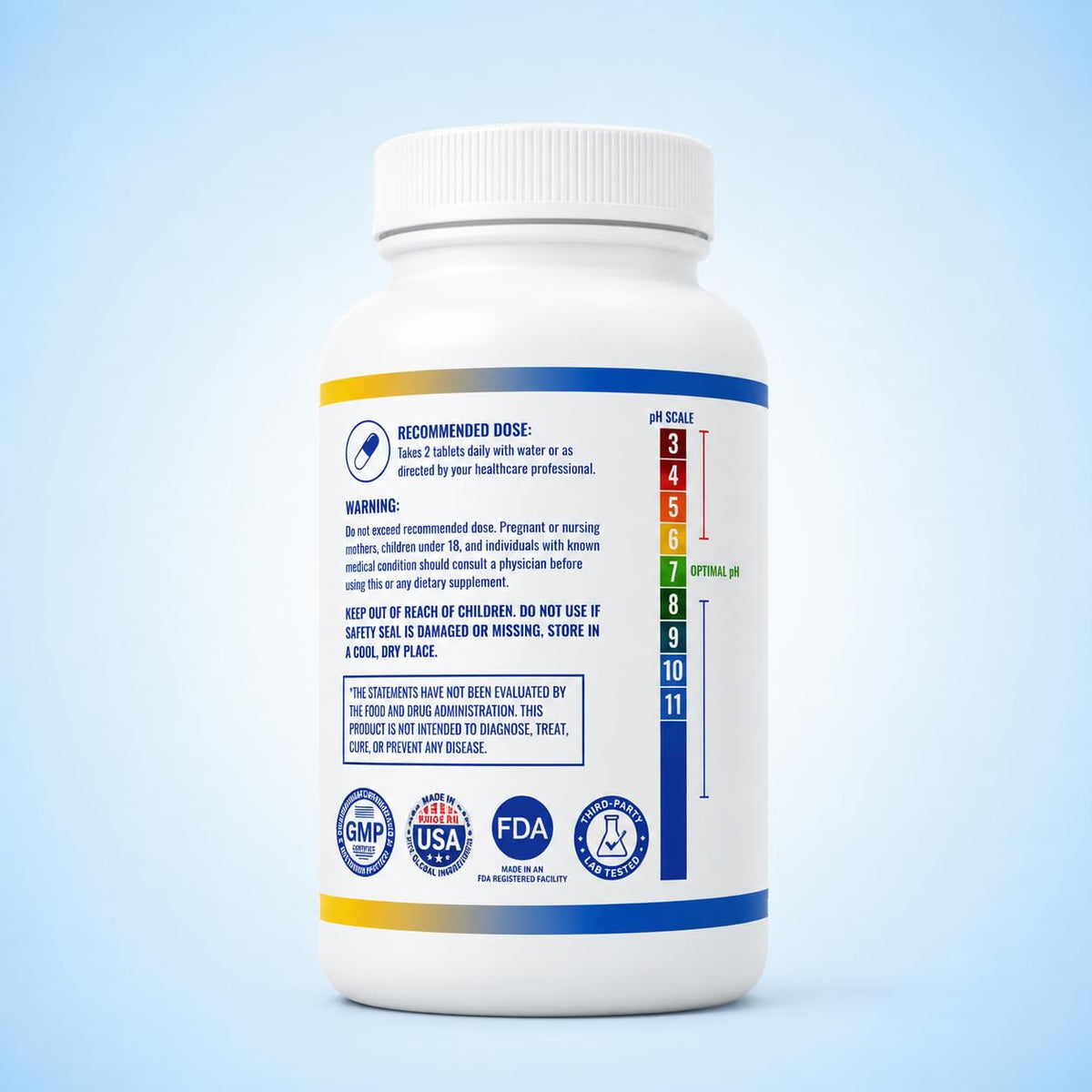 nutriEffect comprimés multi-minéraux pH équilibre 180 tablettes avec des ingrédients naturels