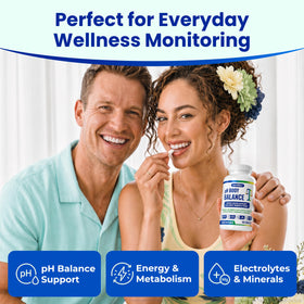 nutriEffect comprimés multi-minéraux pH équilibre 180 tablettes dans une main