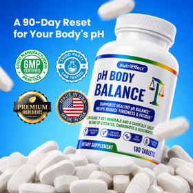 nutriEffect comprimés multi-minéraux pH équilibre 180 tablettes emballage