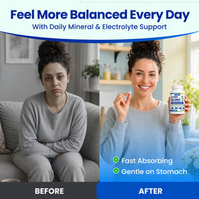 nutriEffect comprimés multi-minéraux pH équilibre 180 tablettes en gros plan