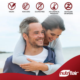 NutriFlair Berbérine HCl 1200mg étiquette avec ingrédients