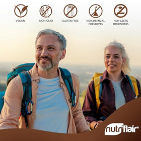 NutriFlair Cannelle de Ceylan 1200mg capsules sur fond blanc