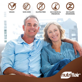NutriFlair Ceylon Cinnamon Bio gélules avec ingrédients