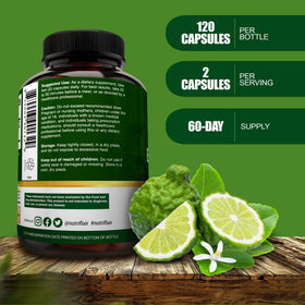 NutriFlair Citrus Bergamot 1400mg avec étiquette visible