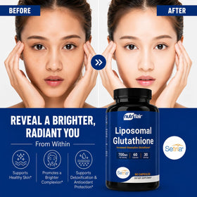 NutriFlair Glutathione 700mg capsules close-up