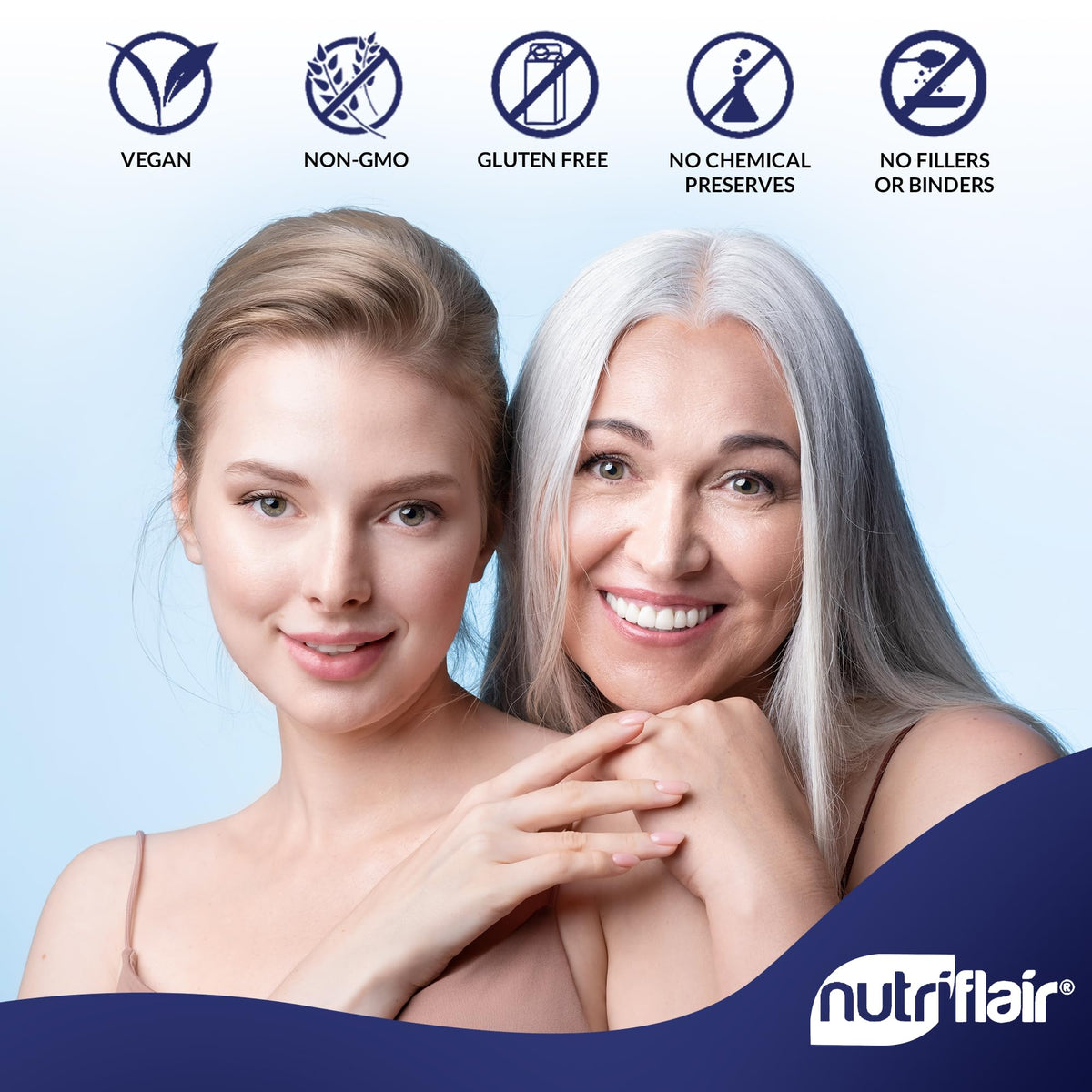 NutriFlair Glutathione 700mg on a wooden table