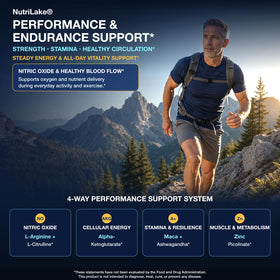 NUTRILAKE Complément NAD+ 60 Capsules dosage