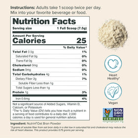 NUTRIM Poudre de Son d'Avoine 240g en utilisation dans un smoothie