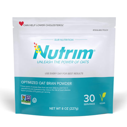 NUTRIM Poudre de Son d'Avoine 240g vue avant avec emballage