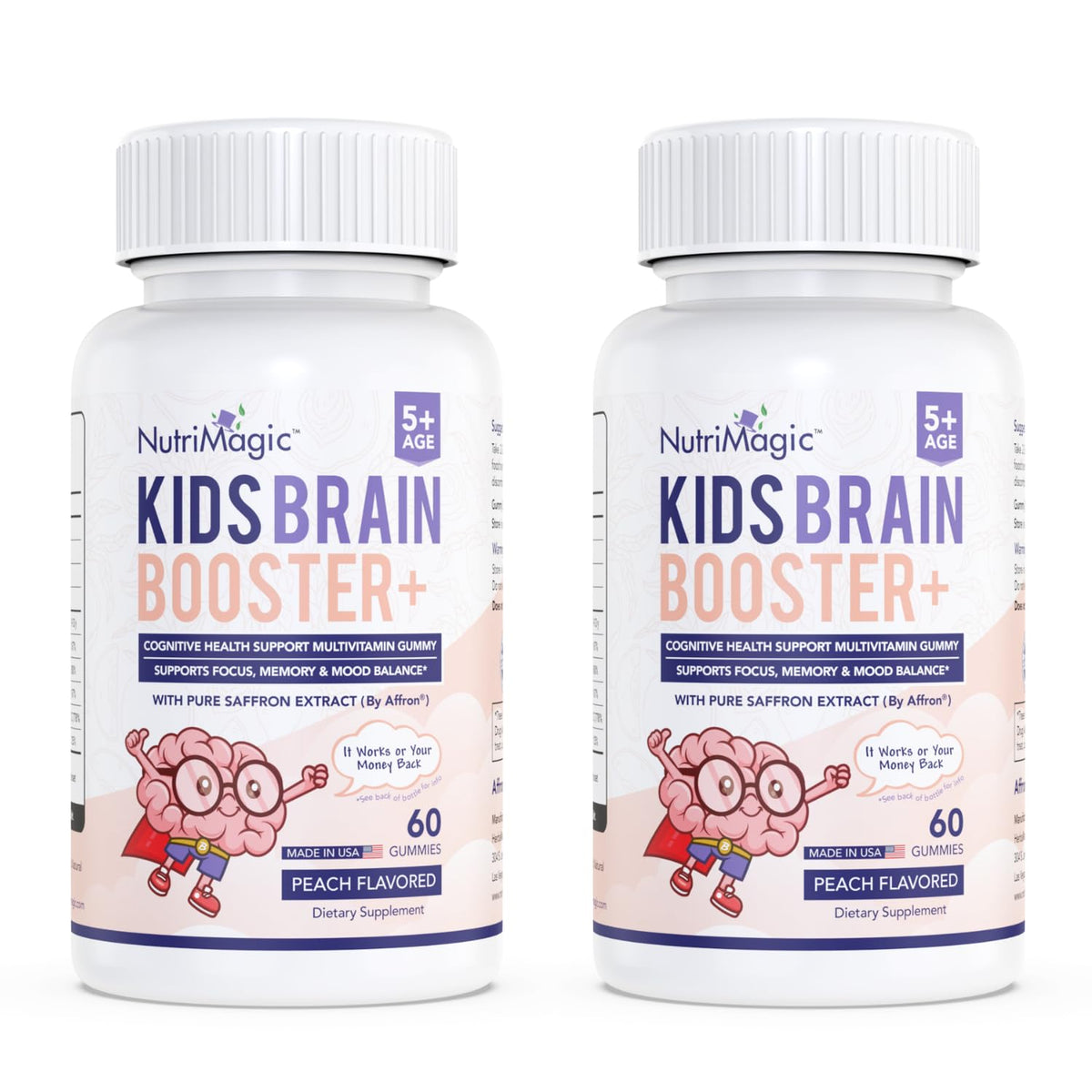 NutriMagic Gummies multivitamines enfants 120x modèle avant avec emballage