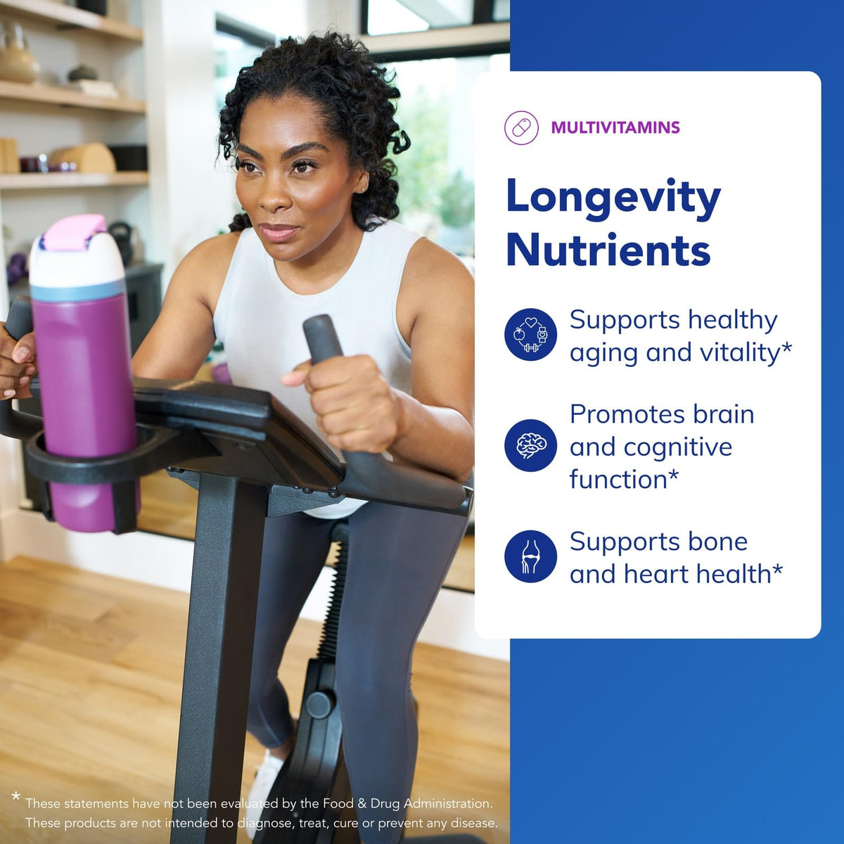 Nutriments Longévité Pure Encapsulations capsules à l'intérieur