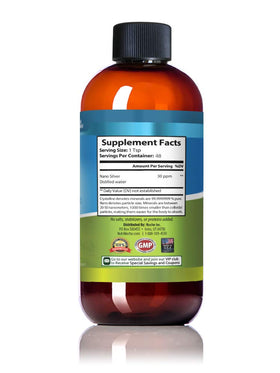 NutriNoche Argent Colloïdal 240 ml dosage