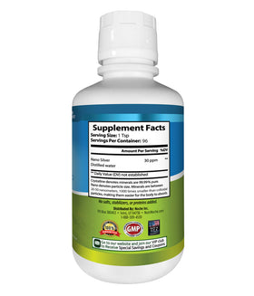 NutriNoche Argent Colloïdal 558g sur un fond blanc