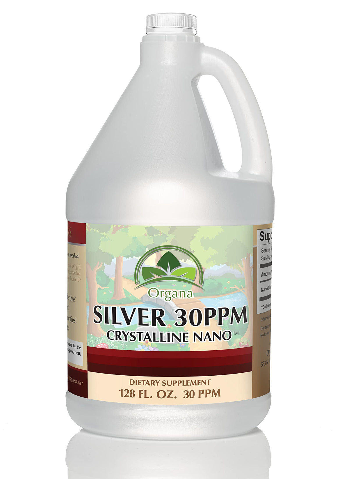 NutriNoche Argent Colloïdal Nano Cristallin 1 Gallon vue avant