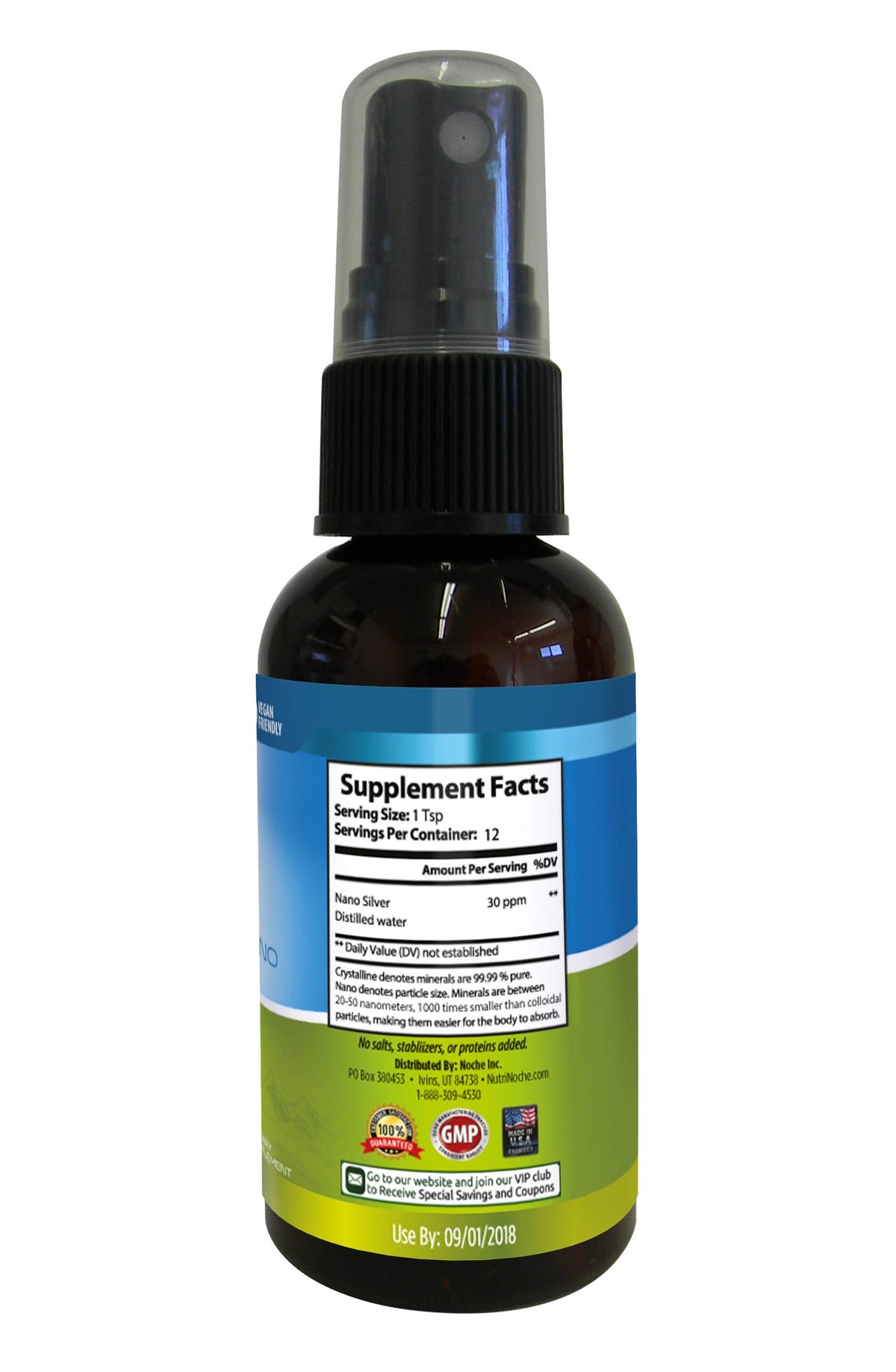 NutriNoche Spray d'Argent Colloïdal pour animaux, flacon