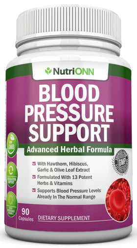 NutriONN Complément Alimentaire Soutien Tension Artérielle 90 capsules vue de face