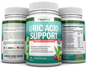 NutriONN Flush Acide Urique 100g avec ingrédients en gros plan