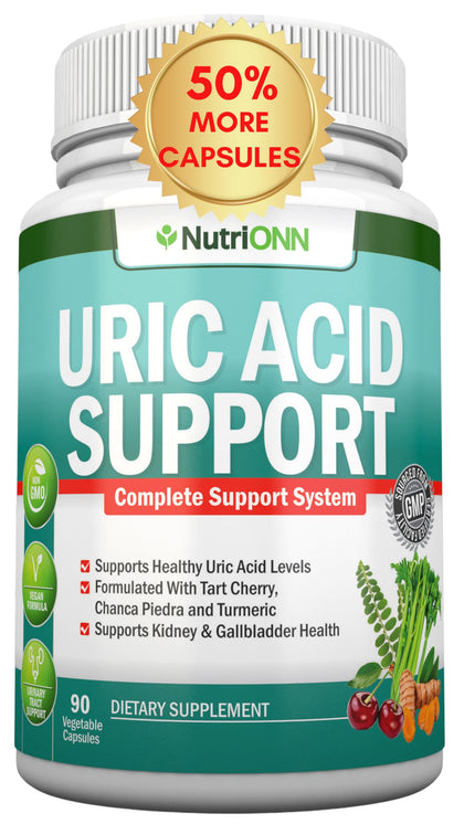 NutriONN Flush Acide Urique 100g vue avant avec étiquette