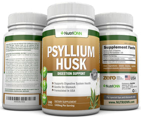 NutriONN Psyllium Husk Capsules 1450mg composition