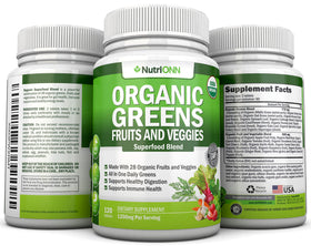 NutriONN Super Greens Bio capsules en mode de vie actif
