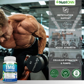 NutriONN Triméthylglycine 1000mg capsules vue de près