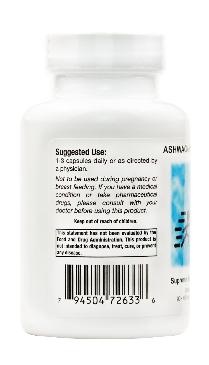 Nutrition Ashwagandha Capsules Végétariennes - emballage