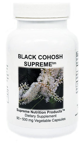 Nutrition Black Cohosh 90 capsules front view