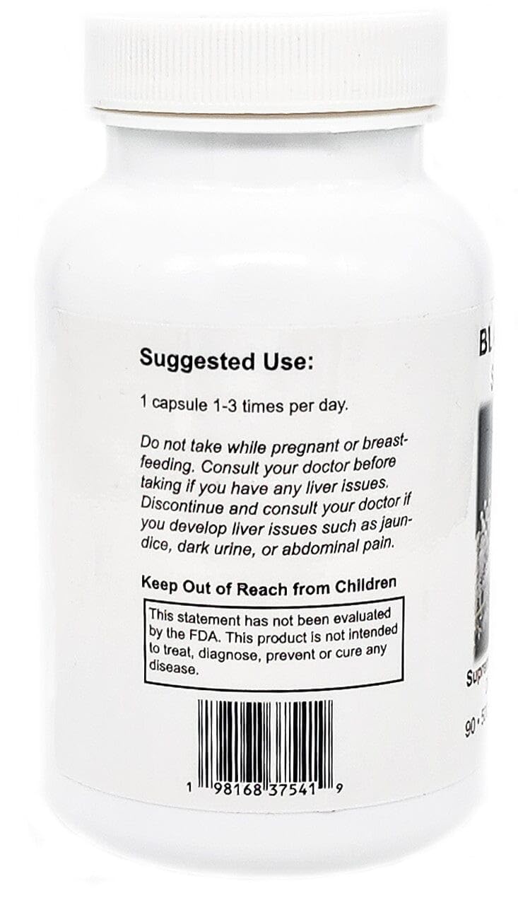Nutrition Black Cohosh 90 capsules packaging