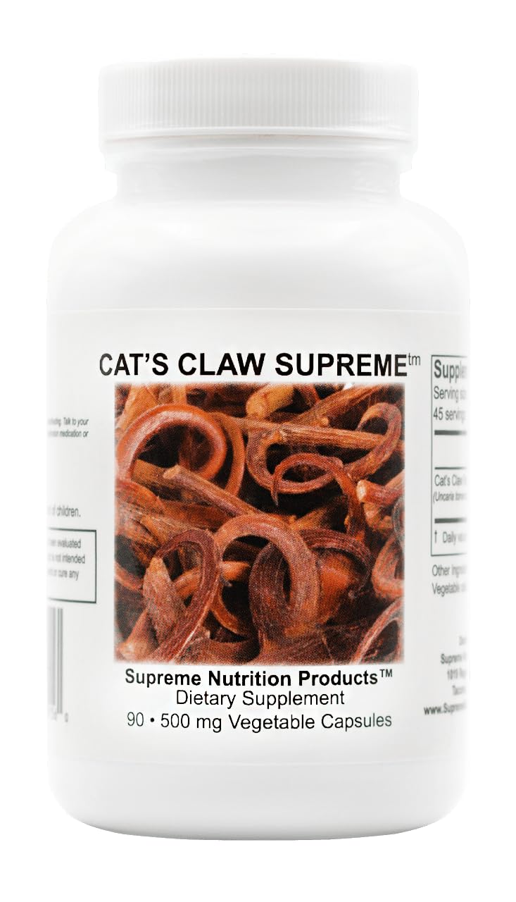 Nutrition Cat's Claw 90 capsules végétariennes vue de face