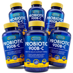 Nutrition Essentials Probiotiques 60 comprimés vue de face