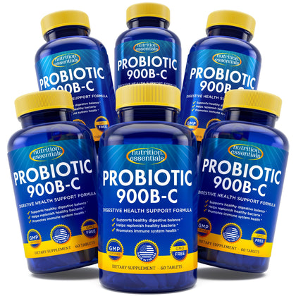 Nutrition Essentials Probiotiques 60 comprimés vue de face