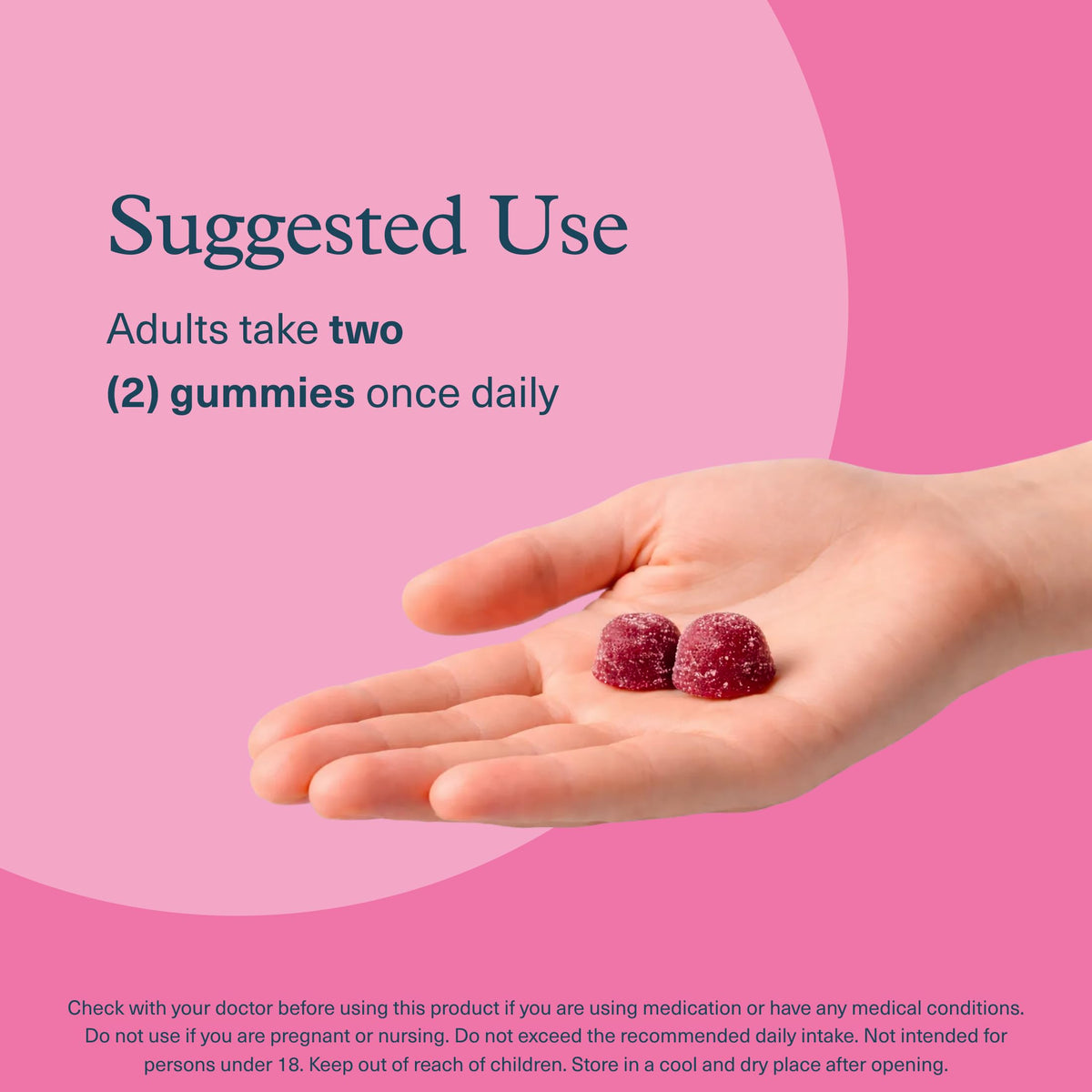 Nutrition facts of Youtheory Gummies Beauté