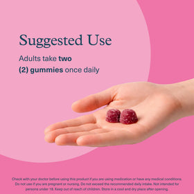 Nutrition facts of Youtheory Gummies Beauté