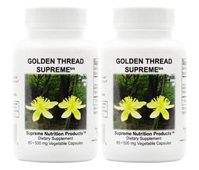 Nutrition Golden Thread 60 capsules végétariennes, vue de face